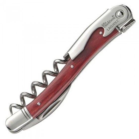 Korkenzieher / Kellnermesser Château Laguiole Stamina Wood Red Sommeliermesser von Laguiole Korkenzieher / Kellnermesser Château Laguiole Stamina Wood Red Sommeliermesser von Laguiole