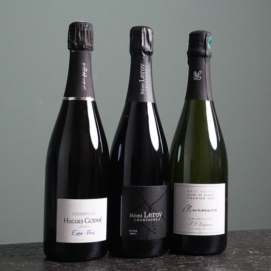 Champagner Verkostungspaket 1.2 zum Sonderpreis - Champagner für Fortgeschrittene - 3 Flaschen 0,75 ltr.