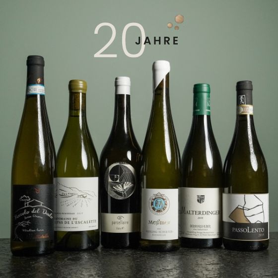 _20 Jahre einfachgeniessen - 6 Weißweine mit 10% Ersparnis 