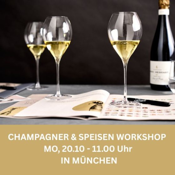 Champagner & Speisen Workshop - Gastro only! Champagner & Speisen Workshop - Gastro only!