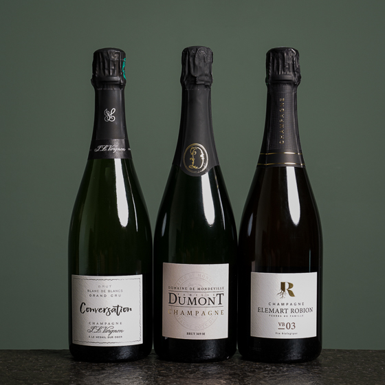 3er Champagnerpaket zu Silvester - mit 10% Ersparnis 