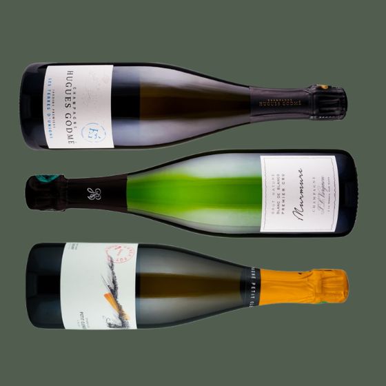 Champagner Zero Dosage – Pur & Ungefiltert - 3 Flaschen 0,75 ltr.