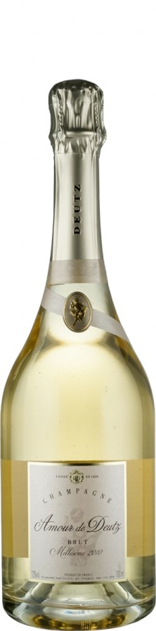 Champagne Millésime blanc de blancs brut Amour de Deutz 2010 - Deutz Champagne Millésime blanc de blancs brut Amour de Deutz 2010 - Deutz