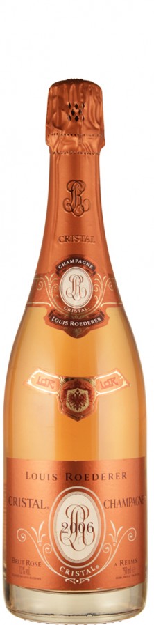 Champagne Millésimé Rosé brut Cristal