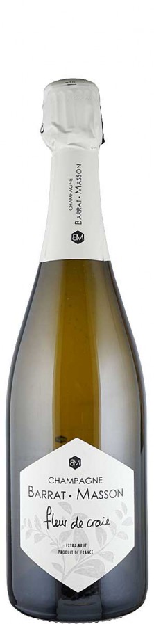 Champagne Blanc de Blancs brut nature Fleur de Craie  Biowein - FR-BIO-01 - Barrat-Masson
