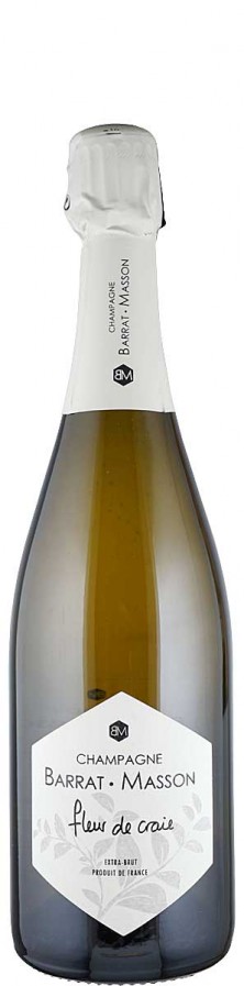 Champagne Blanc de Blancs brut nature Fleur de Craie Biowein - FR-BIO-01 - Barrat-Masson