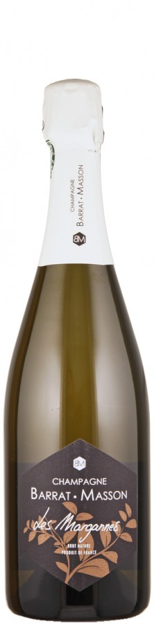 Champagne Blanc de Blancs brut nature Les Margannes  Biowein - FR-BIO-01 - Barrat-Masson