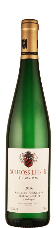 Riesling Auslese Wehlener Sonnenuhr - Goldkapsel