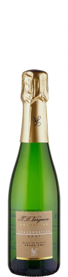 Champagne Grand Cru Blanc de Blancs brut Conversation - halbe Flasche   - Vergnon, J. L.