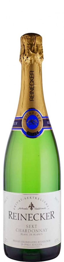 Chardonnay brut Sekt - traditionelle Flaschengärung   - Reinecker