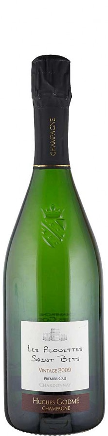 Champagne Premier Cru Millésime Blanc de Blancs extra brut Les Alouettes Saint Bets 2010  - Godmé, Hugues