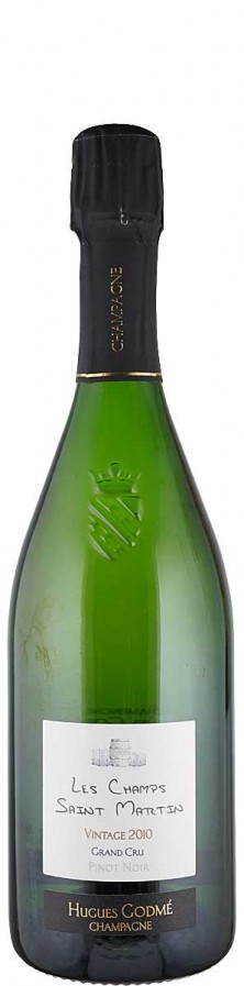 Champagne Premier Cru Millésime Blanc de Noirs extra brut Les Champs Saint Martin 2010  - Godmé, Hugues