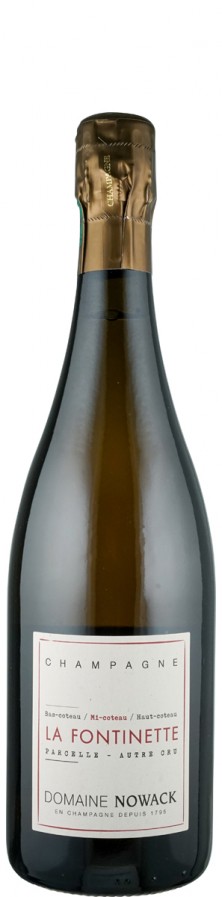 Champagne Blanc de Noirs extra brut La Fontinette - Domaine Nowack Champagne Blanc de Noirs extra brut La Fontinette - Domaine Nowack