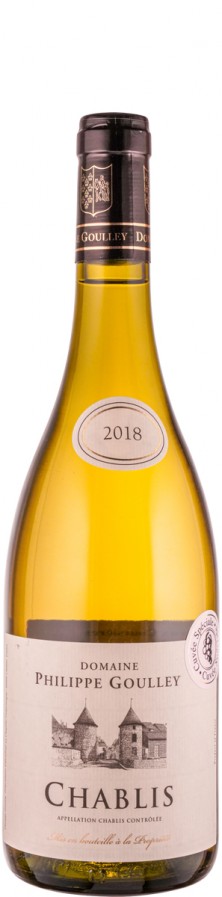 Chablis Cuvée Les Vaux Coursières 2018 Biowein - FR-BIO-01 - Goulley, Philippe