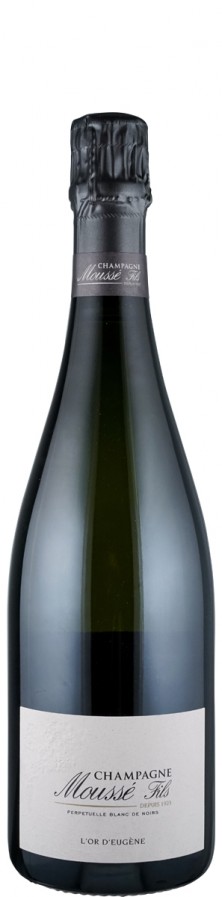 Champagne Blanc de Noirs brut L'Or d'Eugène - Moussé Fils