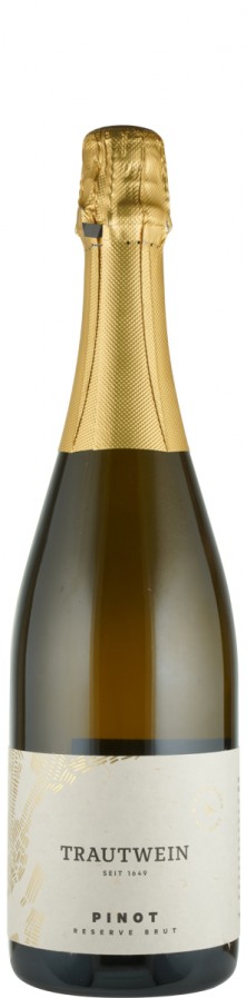 Sekt Pinot Reserve Traditionelle Flaschengärung  Biowein - DE-ÖKO-006 - Trautwein