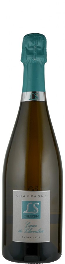 Champagne extra brut Coeur de Chevalier Biowein - FR-BIO-01 - Cheurlin, L&S