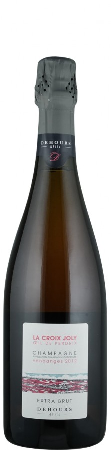 Champagne Rose extra brut La Croix Joly 2012 - Dehours et Fils Champagne Rose extra brut La Croix Joly 2012 - Dehours et Fils