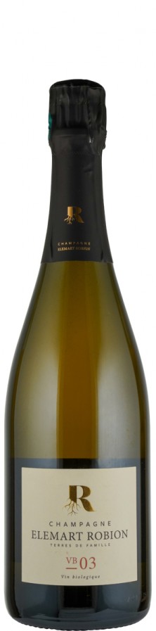 Champagne extra brut VB 03  Biowein - FR-BIO-01 - Elemart Robion