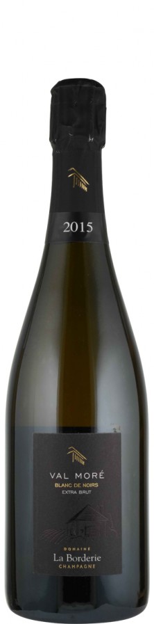 Champagne Blanc de Noirs Millésime extra brut Cuvée Val Moré 2015  - La Borderie