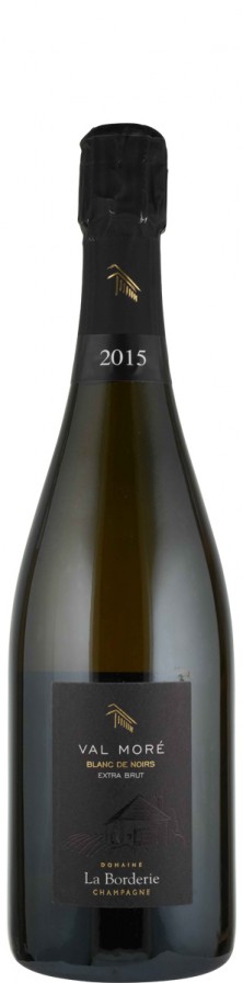 Champagne Blanc de Noirs Millésime extra brut Cuvée Val Moré 2015 - La Borderie Champagne Blanc de Noirs Millésime extra brut Cuvée Val Moré 2015 - La Borderie