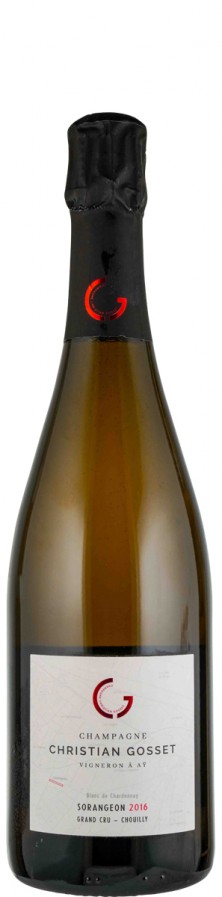 Champagne Grand Cru Millésime Blanc de Blancs brut nature Sorangeon 2016 - Gosset, Christian Champagne Grand Cru Millésime Blanc de Blancs brut nature Sorangeon 2016 - Gosset, Christian