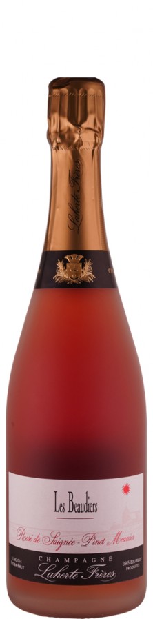 Champagne Rosé de Saignée extra brut Les Beaudiers   - Laherte Frères