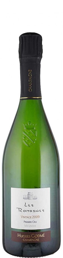 Champagne Premier Cru Millésime Blanc de Noirs extra brut Les Romaines 2010 - Godmé, Hugues Champagne Premier Cru Millésime Blanc de Noirs extra brut Les Romaines 2010 - Godmé, Hugues