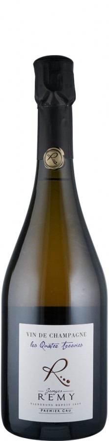 Champagne Premier Cru extra brut Les Quatre Terroirs  Biowein - FR-BIO-01 - Remy, Georges