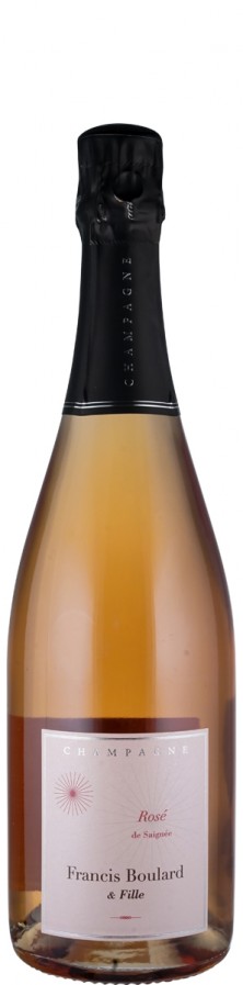 Champagne Millésime Rosé extra brut Rosé de Saignée 2013 Biowein - FR-BIO-001 - Boulard & Fille, Francis