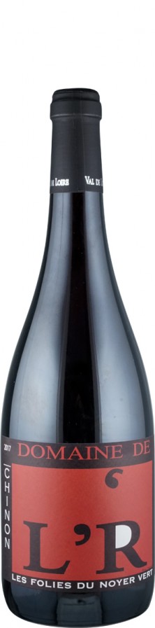 Chinon Rouge Les Folies du Noyer Vert 2017 Biowein - FR-BIO-01 - Domaine de L´R