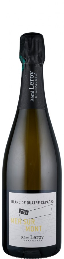 Champagne extra brut Quatre Cepages, Mer sur Mont 2014  - Leroy, Rémi