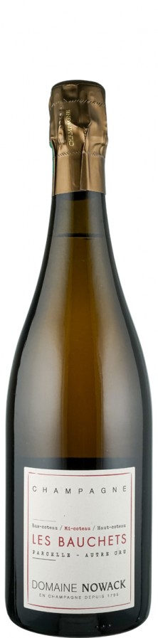 Champagne Blanc de Noirs extra brut Les Bauchets - Domaine Nowack Champagne Blanc de Noirs extra brut Les Bauchets - Domaine Nowack