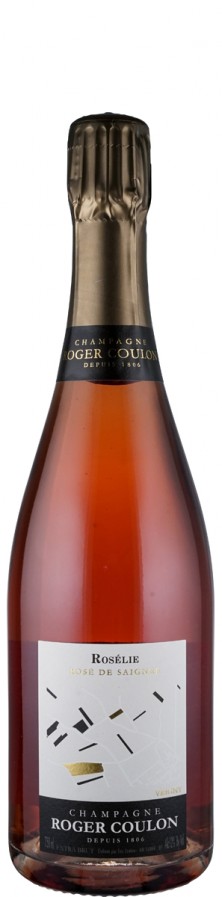 Champagne Rosé extra brut Roselie - Rosé de Saignée   - Coulon, Roger