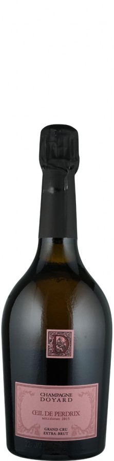Champagne Rosé Millesime Grand Cru extra brut Oeil de Perdix 2015 - Doyard Champagne Rosé Millesime Grand Cru extra brut Oeil de Perdix 2015 - Doyard