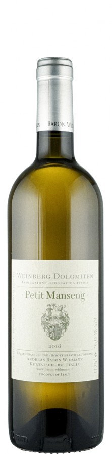 Petit Manseng - Vigneti Delle Dolomiti 2018 - Baron Widmann Petit Manseng - Vigneti Delle Dolomiti 2018 - Baron Widmann