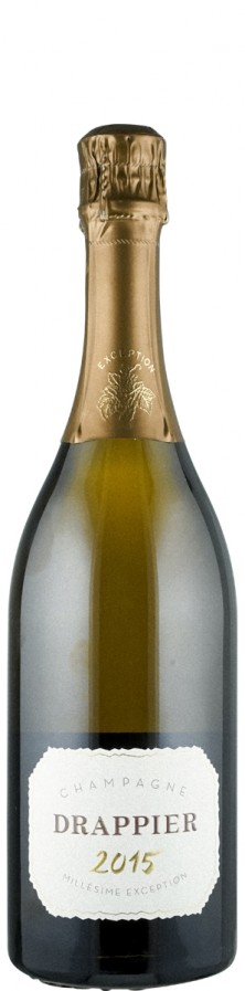 Champagne Millésime extra brut Exception 2015  - Drappier