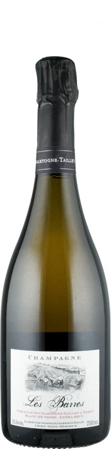 Champagne Blanc de Noirs extra brut Les Barres 2015  - Chartogne-Taillet