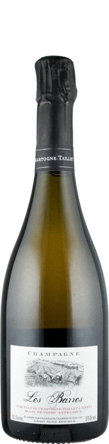 Champagne Blanc de Noirs extra brut Les Barres 2015 - Chartogne-Taillet Champagne Blanc de Noirs extra brut Les Barres 2015 - Chartogne-Taillet