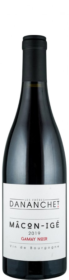 Macon Rouge IGE 2019 Biowein - FR-BIO-01 - Gandines - Florent &amp; Benjamin Danachet