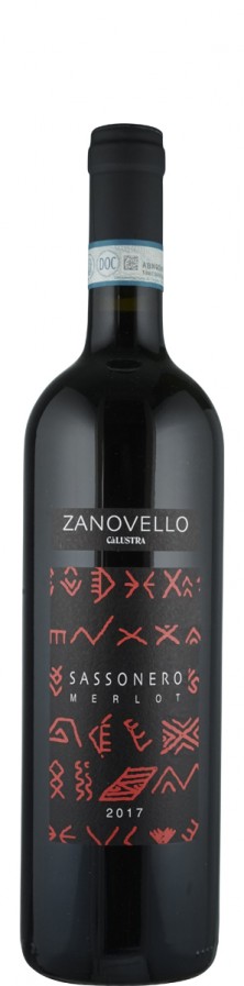 Merlot Sassonero Zanovello 2017  - Cà Lustra