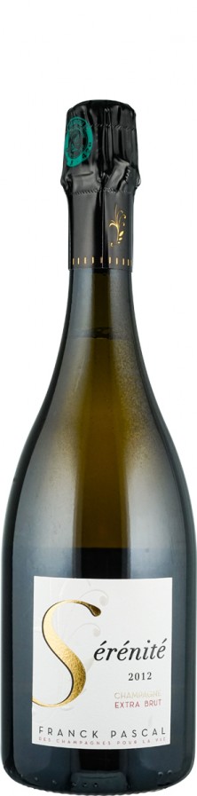 Champagne Millesimé brut nature Sérénité 2012 Biowein - FR-BIO-01 - Pascal, Franck