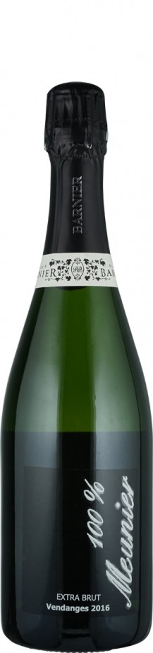 Champagne Millésime extra brut Cuvée 100% Meunier