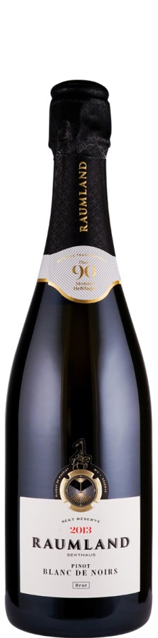 Blanc de Noirs Réserve brut Sekt - traditionelle Flaschengärung 2013 - Raumland Blanc de Noirs Réserve brut Sekt - traditionelle Flaschengärung 2013 - Raumland