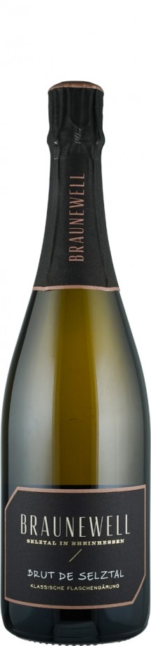 Brut de Selztal Sekt - traditionelle Flaschengärung 2019  - Braunewell