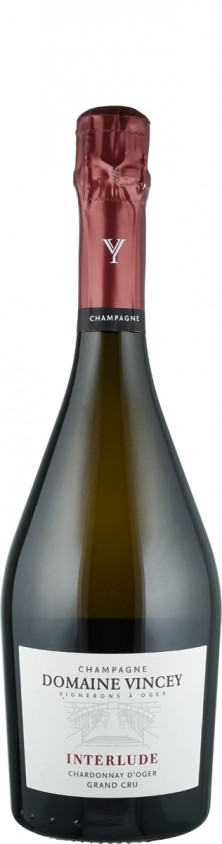 Champagne Millésime Grand Cru Blanc de Blancs brut nature Interlude 2016  - Domaine Vincey