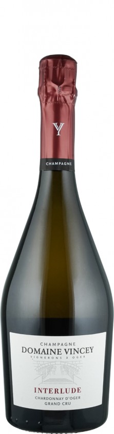 Champagne Millésime Grand Cru Blanc de Blancs brut nature Interlude - Domaine Vincey Champagne Millésime Grand Cru Blanc de Blancs brut nature Interlude - Domaine Vincey