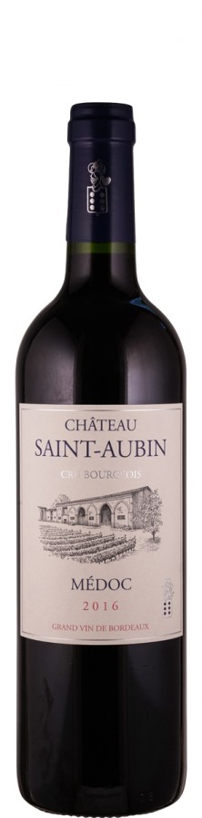 Chateau Saint-Aubin Cru Bourgeois 2017 - Saint-Aubin Chateau Saint-Aubin Cru Bourgeois 2017 - Saint-Aubin