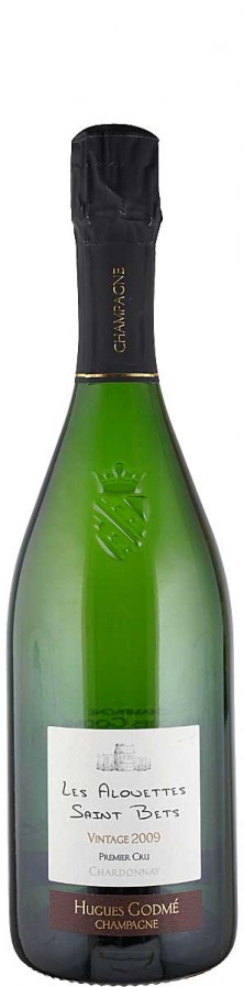 Champagne Premier Cru Millésime Blanc de Blancs extra brut Les Alouettes Saint Bets 2011 - Godmé, Hugues Champagne Premier Cru Millésime Blanc de Blancs extra brut Les Alouettes Saint Bets 2011 - Godmé, Hugues