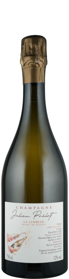Champagne Blanc de Blancs Pinot Blanc extra brut La Lemblee - Prélat, Julien Champagne Blanc de Blancs Pinot Blanc extra brut La Lemblee - Prélat, Julien